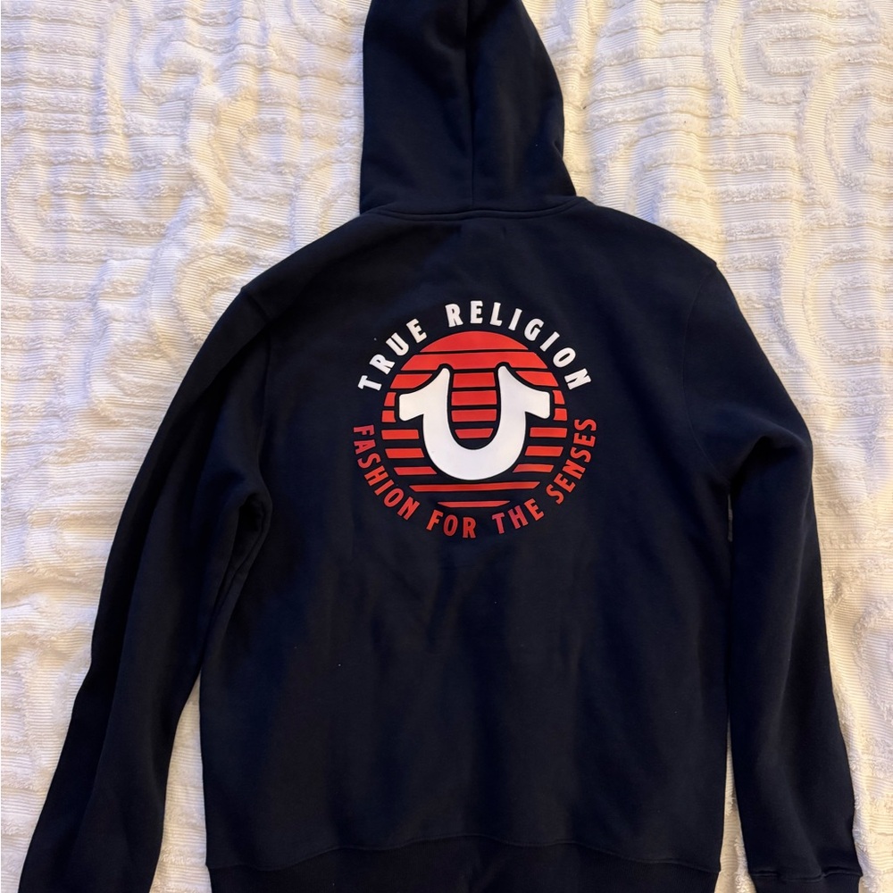 True Religion Navy Blue Hoodie
